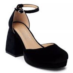 Coconuts by Matisse Black Platform Heels Misha